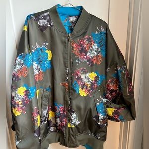 Adidas x Ivy Park reversible bomber jacket (unisex L)